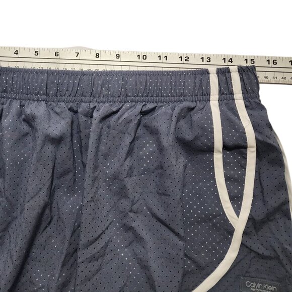 Calvin Klein Women's Gym Shorts Athletic Running Elastic Waist Gray Size M - Picture 3 of 9